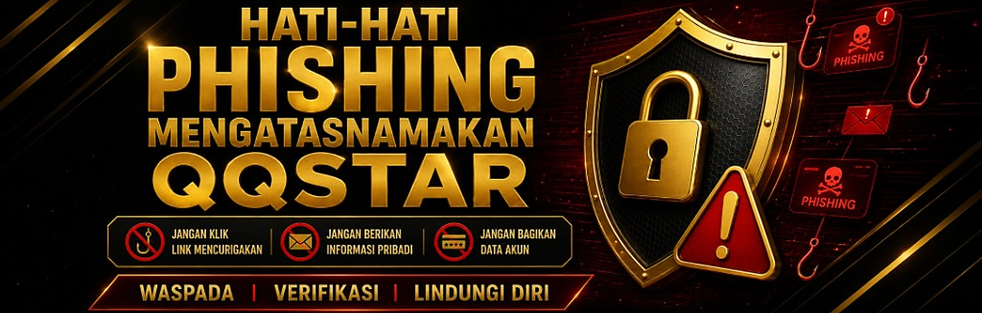 Hati-hati phishing mengatasnamakan QQSTAR